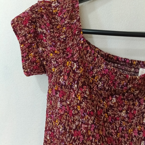 Xhilaration women's floral jumpsuit large - Picture 3 of 5